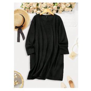 Solid Hidden Pocket Tee Dress